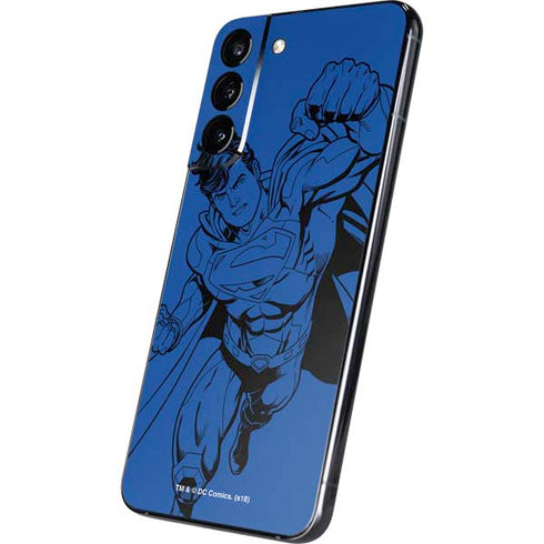 DC Comics Superman Comic Pop Galaxy S22 Plus Skin